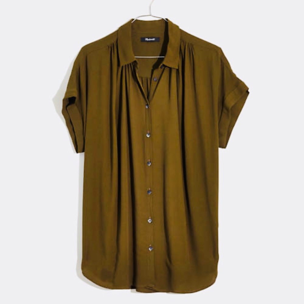 Madewell Central drapey shirt